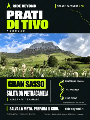 Grafica RIDE BEYOND · Prati di Tivo