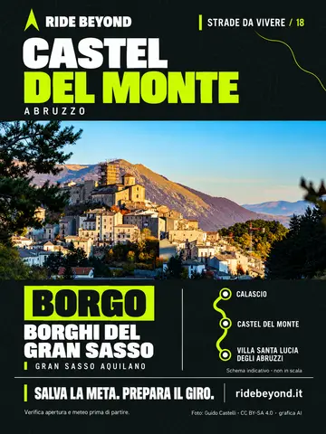 Grafica RIDE BEYOND · Castel del Monte