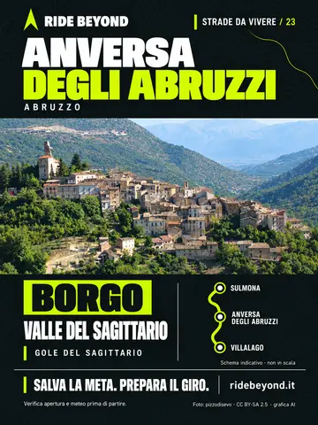 Grafica RIDE BEYOND · Anversa degli Abruzzi