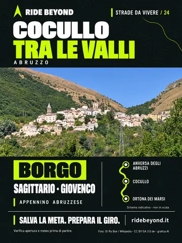 Grafica RIDE BEYOND · Cocullo