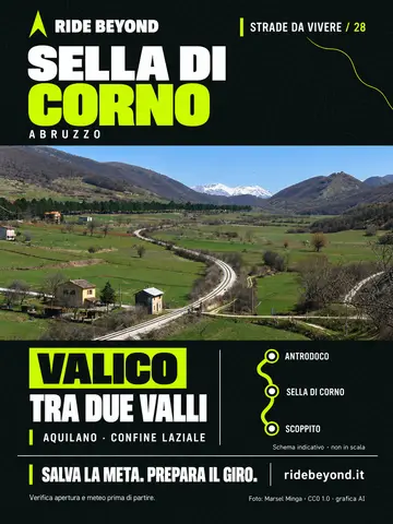 Grafica RIDE BEYOND · Sella di Corno