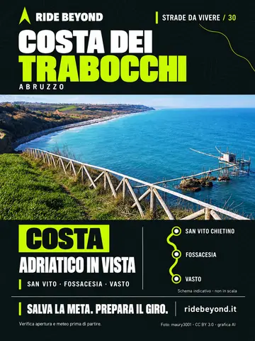 Grafica RIDE BEYOND · Costa dei Trabocchi