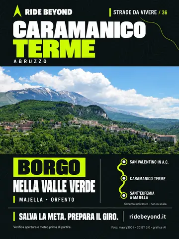Grafica RIDE BEYOND · Caramanico Terme