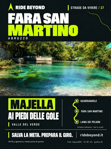 Grafica RIDE BEYOND · Fara San Martino