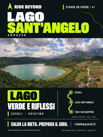 Grafica RIDE BEYOND · Lago Sant’Angelo