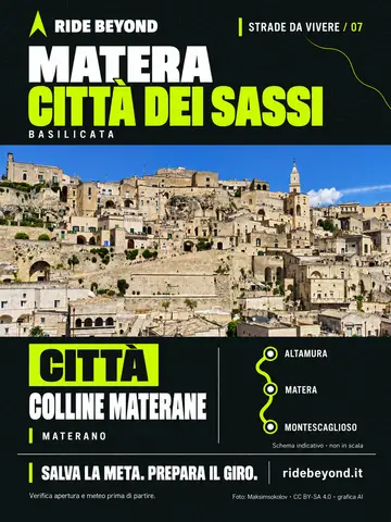 Grafica RIDE BEYOND · Matera