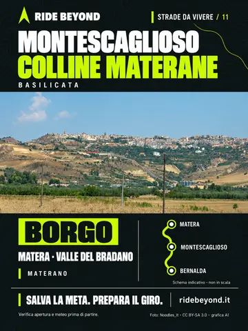 Grafica RIDE BEYOND · Montescaglioso