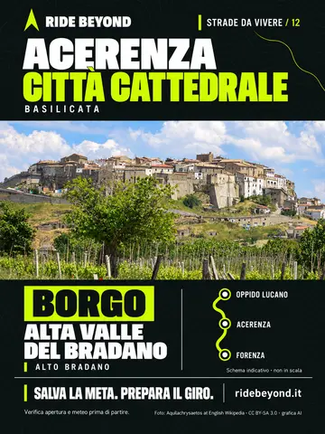 Grafica RIDE BEYOND · Acerenza