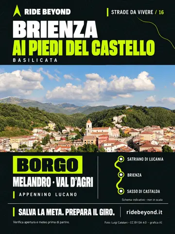 Grafica RIDE BEYOND · Brienza