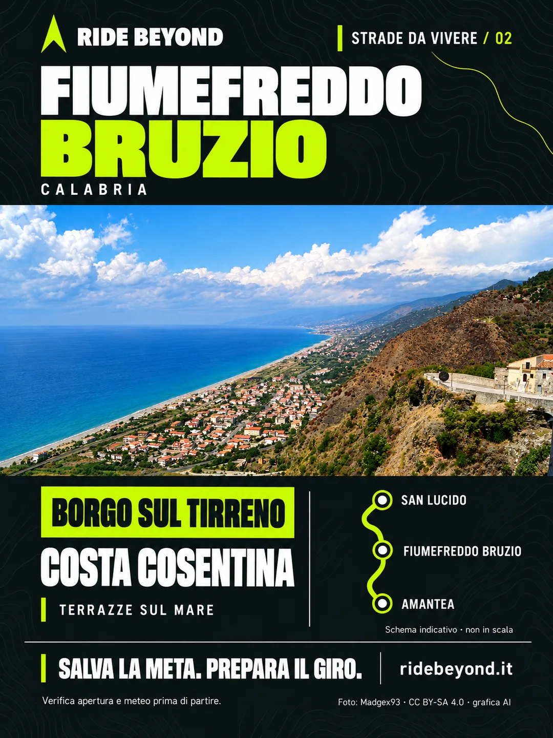 Grafica RIDE BEYOND · Fiumefreddo Bruzio, Calabria