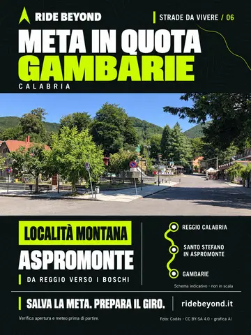 Grafica RIDE BEYOND · Gambarie