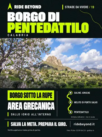 Grafica RIDE BEYOND · Pentedattilo