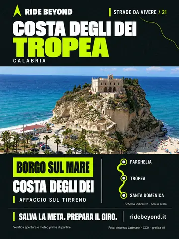 Grafica RIDE BEYOND · Tropea