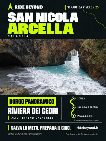 Grafica RIDE BEYOND · San Nicola Arcella