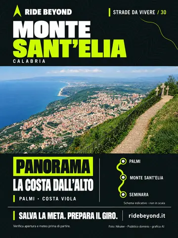 Grafica RIDE BEYOND · Monte Sant’Elia