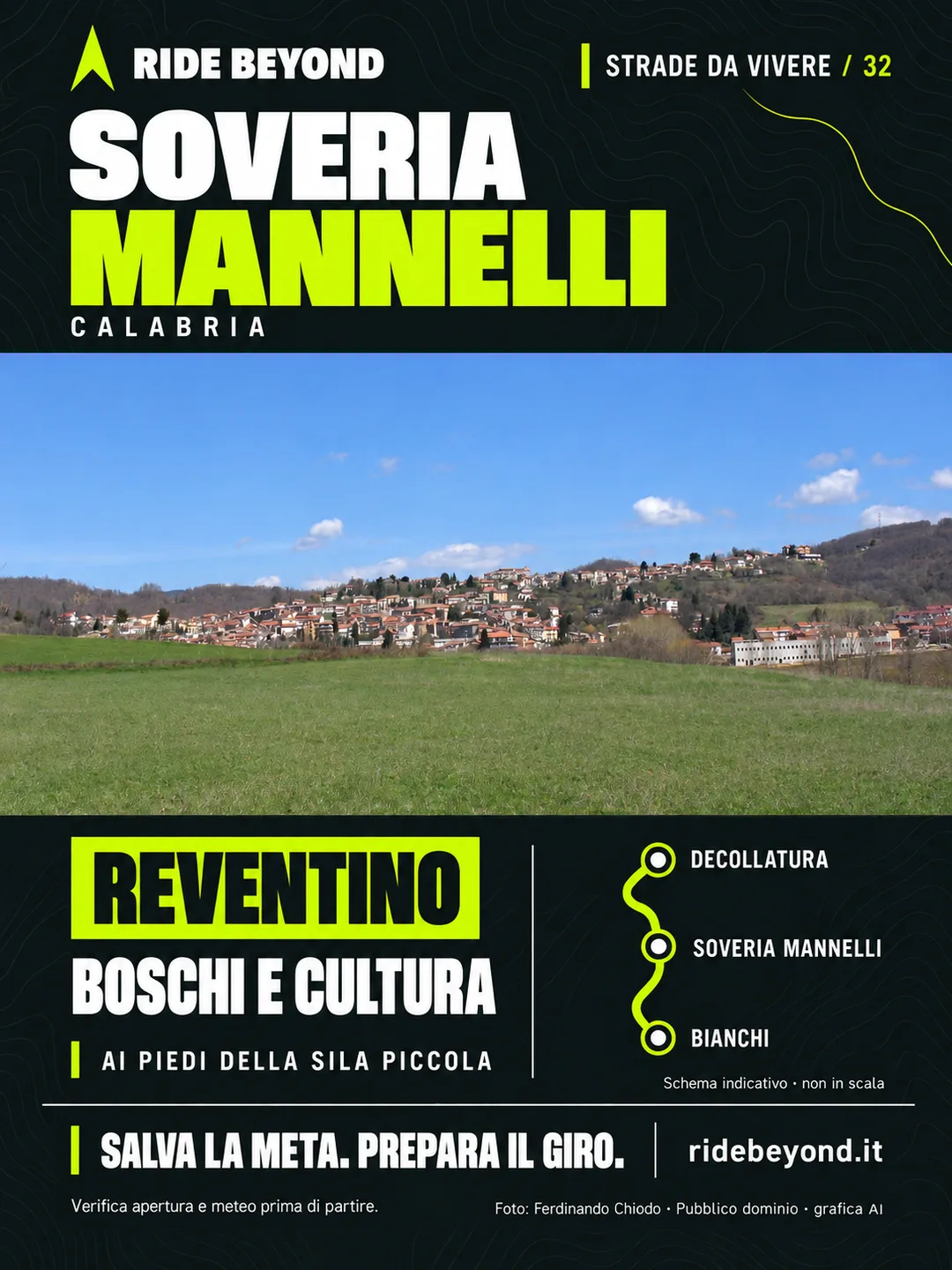 Grafica RIDE BEYOND · Soveria Mannelli, Calabria