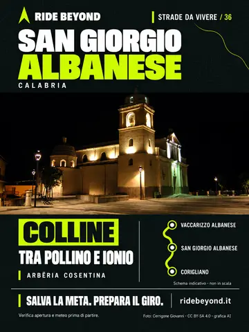Grafica RIDE BEYOND · San Giorgio Albanese
