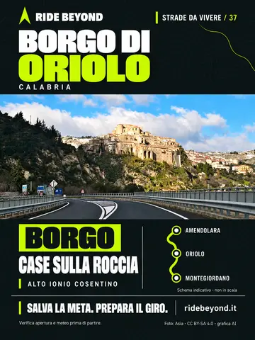 Grafica RIDE BEYOND · Oriolo