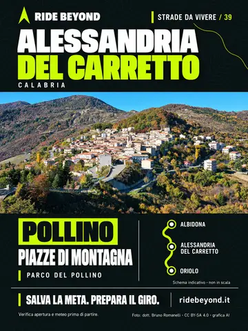 Grafica RIDE BEYOND · Alessandria del Carretto