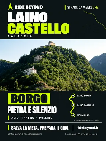 Grafica RIDE BEYOND · Laino Castello