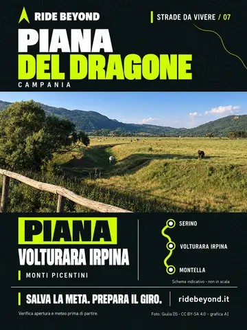 Grafica RIDE BEYOND · Piana del Dragone