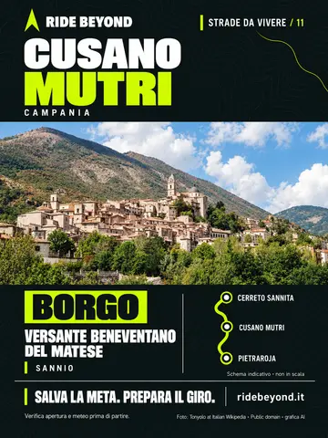 Grafica RIDE BEYOND · Cusano Mutri