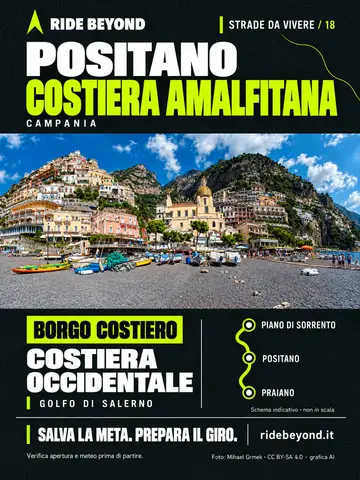 Grafica RIDE BEYOND · Positano
