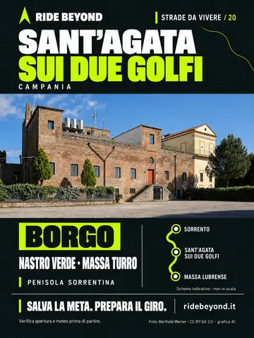 Grafica RIDE BEYOND · Sant’Agata sui Due Golfi