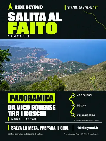 Grafica RIDE BEYOND · Salita al Faito