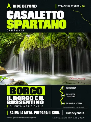 Grafica RIDE BEYOND · Casaletto Spartano