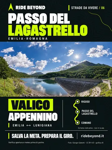 Grafica RIDE BEYOND · Passo del Lagastrello