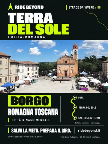 Grafica RIDE BEYOND · Terra del Sole