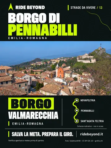 Grafica RIDE BEYOND · Pennabilli