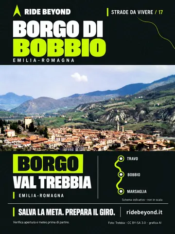 Grafica RIDE BEYOND · Bobbio