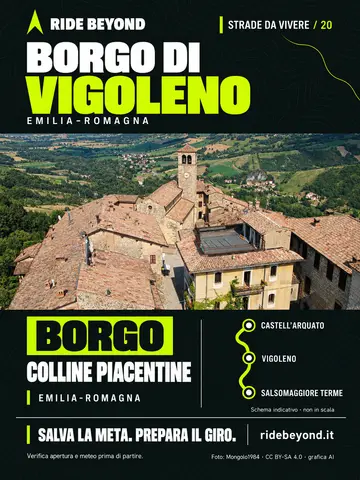 Grafica RIDE BEYOND · Vigoleno