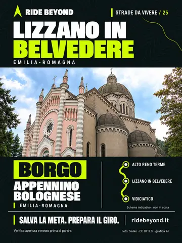 Grafica RIDE BEYOND · Lizzano in Belvedere