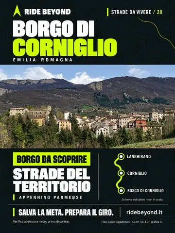 Grafica RIDE BEYOND · Corniglio