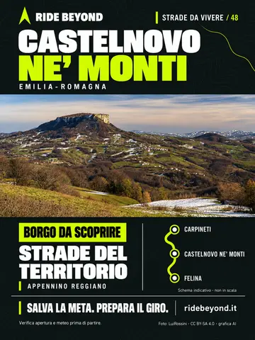 Grafica RIDE BEYOND · Castelnovo ne’ Monti