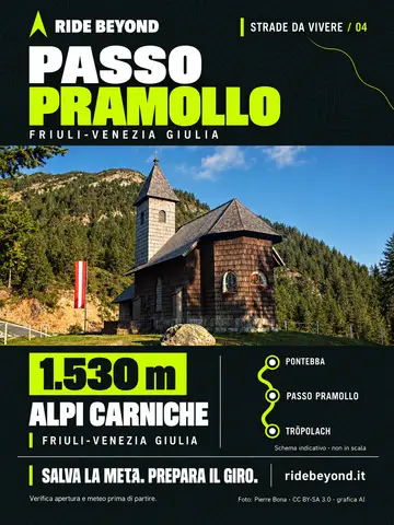 Grafica RIDE BEYOND · Passo Pramollo