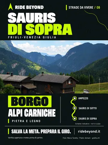 Grafica RIDE BEYOND · Sauris di Sopra