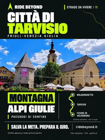 Grafica RIDE BEYOND · Tarvisio