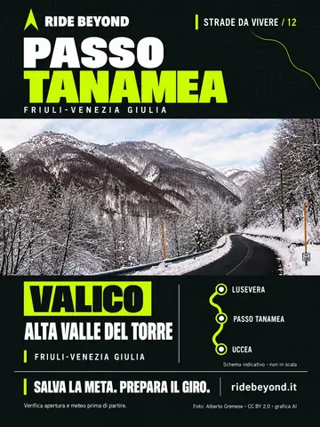 Grafica RIDE BEYOND · Passo Tanamea