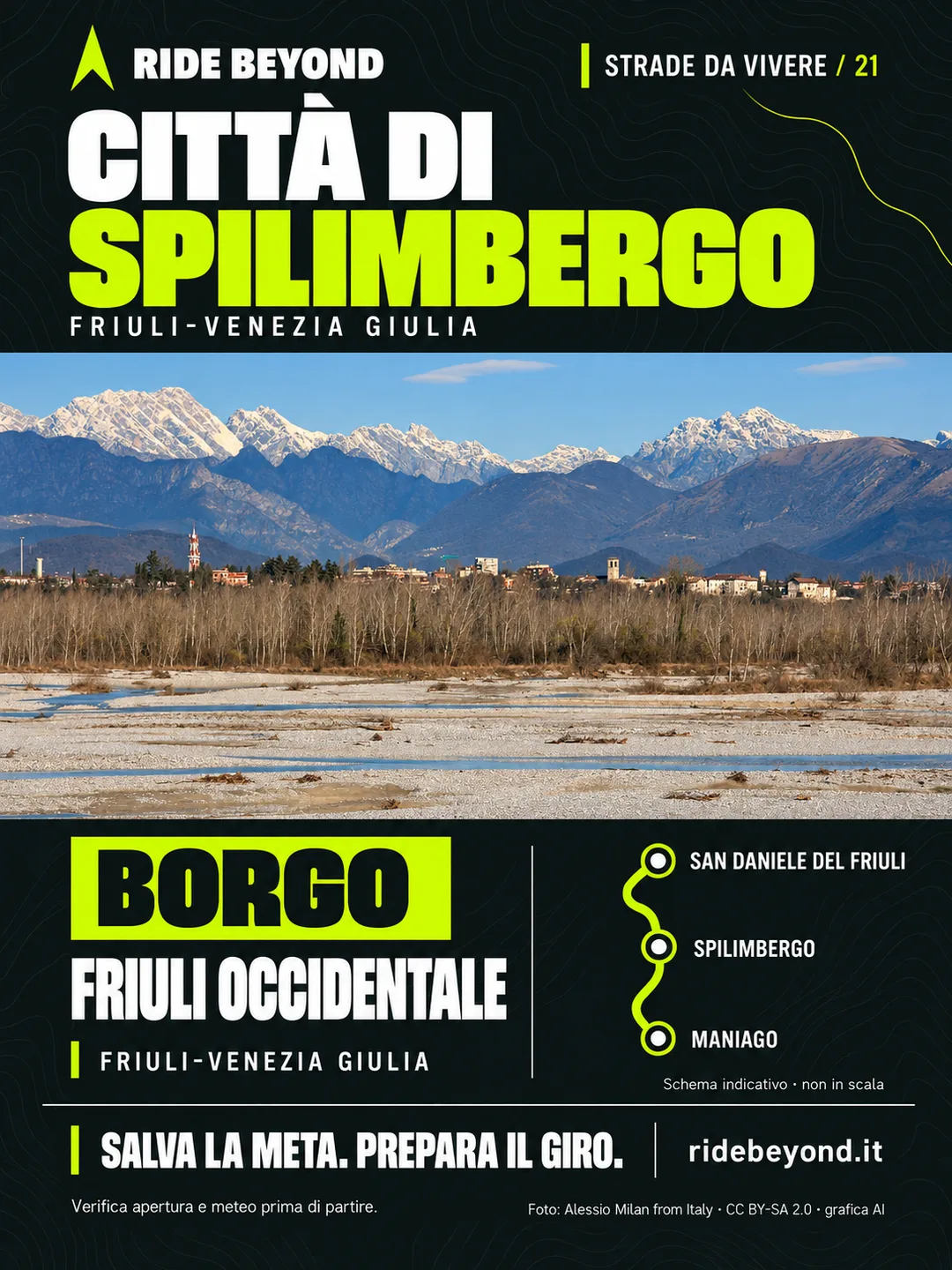 Grafica RIDE BEYOND · Spilimbergo, Friuli-Venezia Giulia
