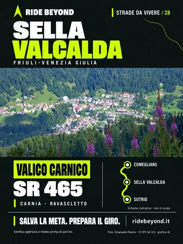 Grafica RIDE BEYOND · Sella Valcalda