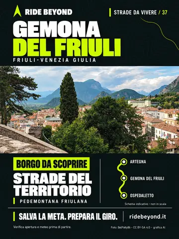 Grafica RIDE BEYOND · Gemona del Friuli