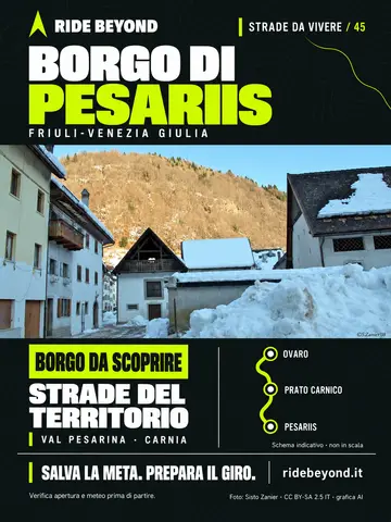 Grafica RIDE BEYOND · Pesariis