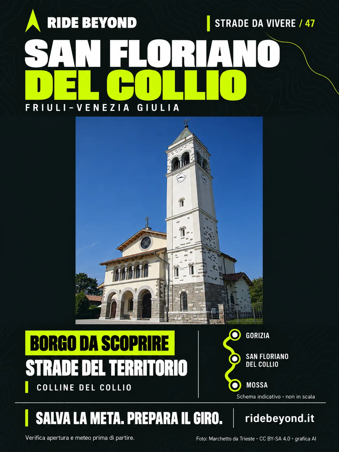 Grafica RIDE BEYOND · San Floriano del Collio, Friuli-Venezia Giulia