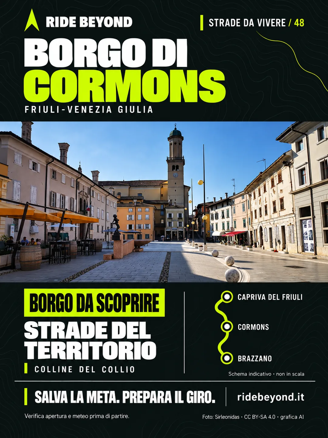 Grafica RIDE BEYOND · Cormons, Friuli-Venezia Giulia