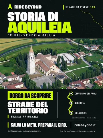 Grafica RIDE BEYOND · Aquileia