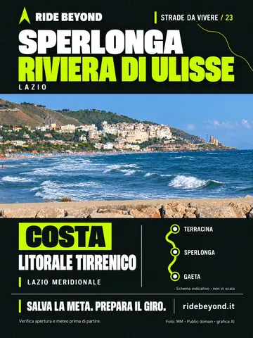Grafica RIDE BEYOND · Sperlonga